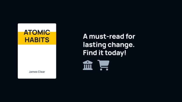 Atomic Habits Book Explainer AI motion template preview