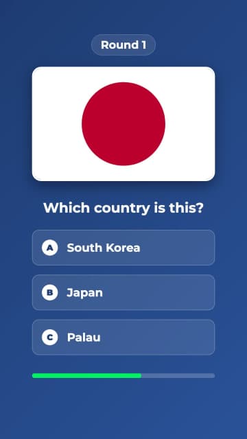 Interactive Geography Quiz AI motion template preview