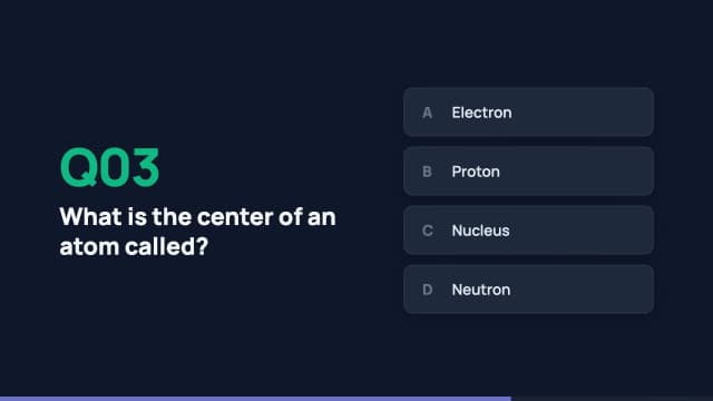 Interactive Trivia Quiz Show AI motion template preview