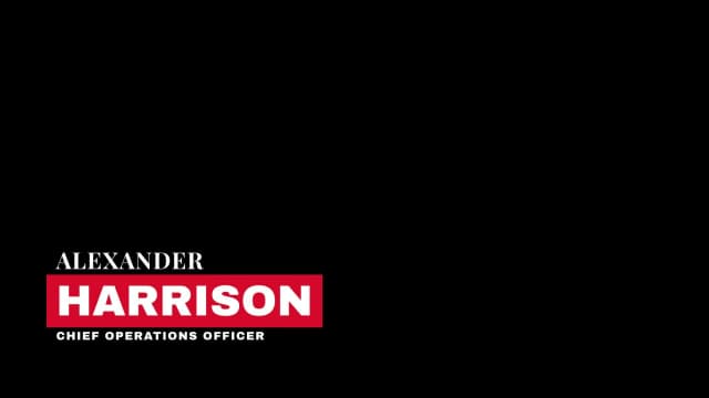 News Banner Lower Third AI motion template preview