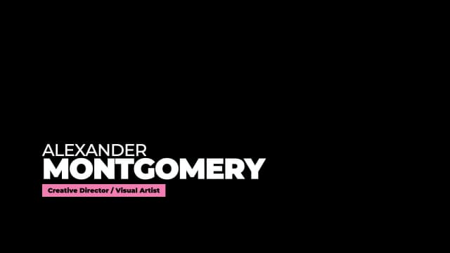 Interview Name Lower Third AI motion template preview